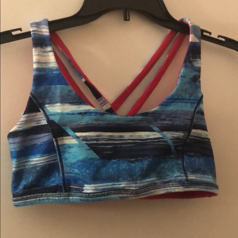 Reversible girls ivivva sports bra